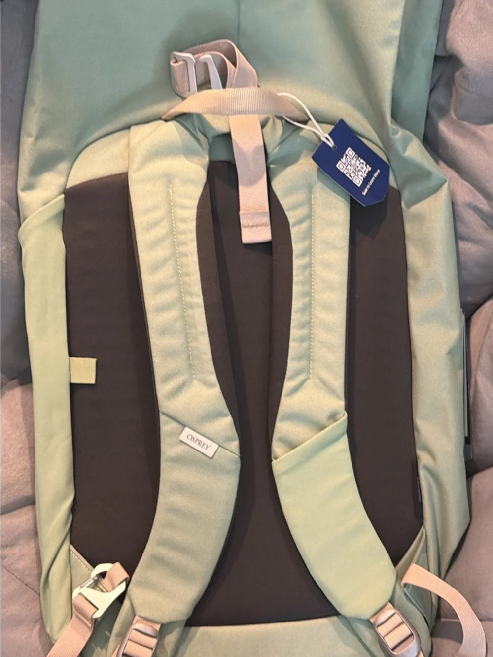 OSPREY Pale Mint Green Daypack Backpack